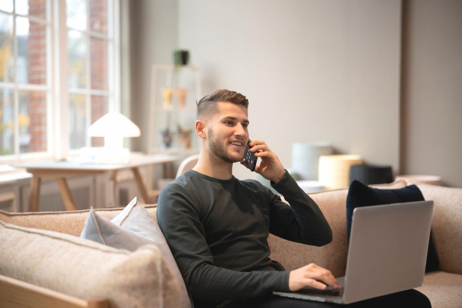 Students collaborating on a web development project in our modern classroom